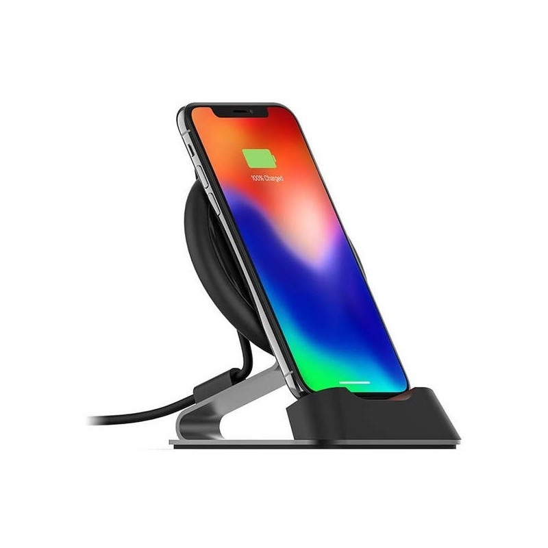 Mophie Distributor - 848467080995 - MPH019 - Mophie Charge Stream Desk Stand Apple/Samsung Fast Charge (10W) - B2B homescreen