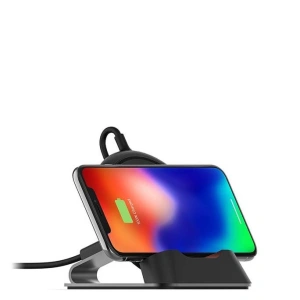Hurtownia GSM - Ładowarka bezprzewodowa Mophie Charge Stream Desk Stand Apple/Samsung Fast Charge (10W) - MPH019 - {ean13} - Hurt