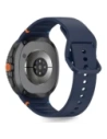 Pasek Tech-Protect Silicone Samsung Galaxy Watch 8 / Classic 40/44/46mm Storm Blue