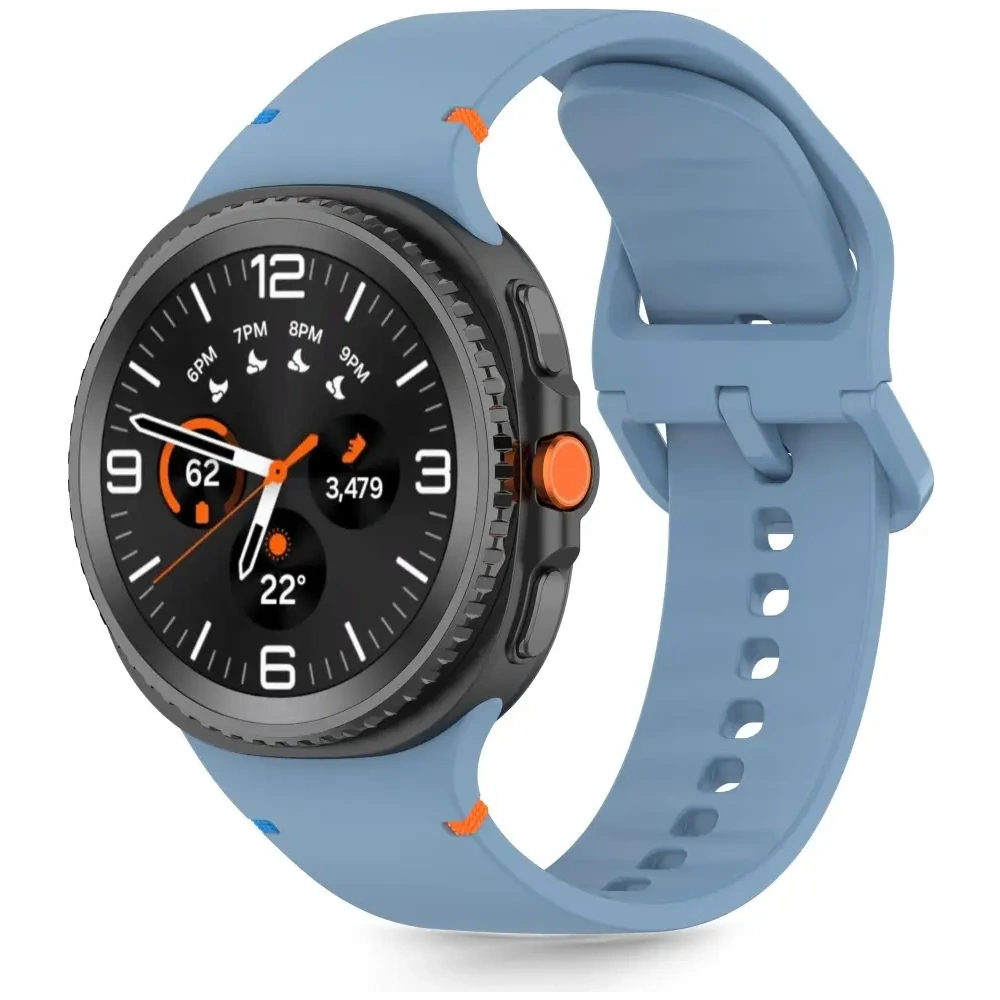 Pasek Tech-Protect Silicone Samsung Galaxy Watch 8 / Classic 40/44/46mm Baby Blue