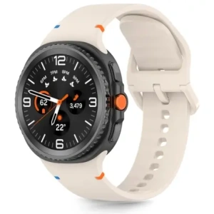Tech-Protect Silicon Samsung Galaxy Watch 8 / Classic 40/44/46mm Starlight