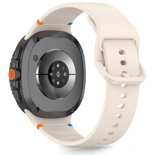 Pasek Tech-Protect Silicone Samsung Galaxy Watch 8 / Classic 40/44/46mm Starlight