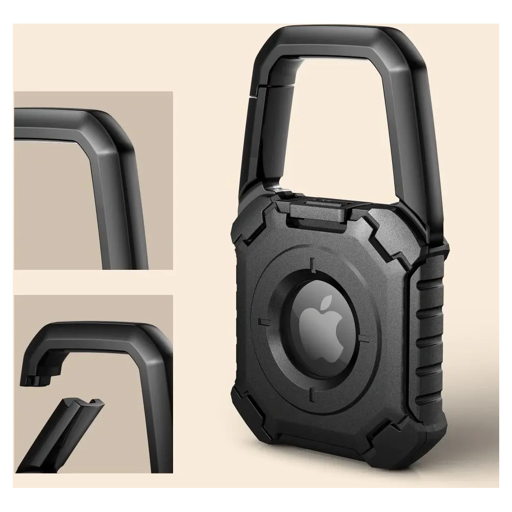 Tech-protect Kevlar Apple Airtag 1 /2  Black