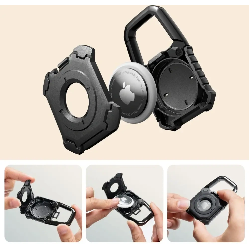 Tech-protect Kevlar Apple Airtag 1 /2  Black