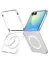 Etui Spigen Airskin Mag MagSafe do Samsung Galaxy Z Flip 7 Crystal Clear/white