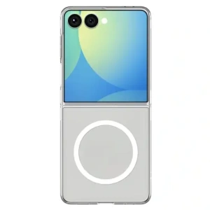 Spigen Airskin Mag MagSafe Samsung Galaxy Z Flip 7 Crystal Clear/bílá
