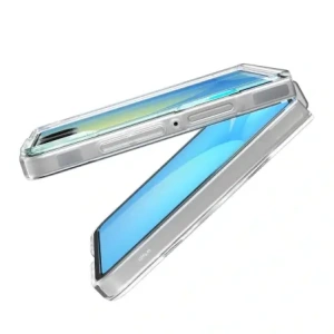 Etui Spigen Airskin Mag MagSafe do Samsung Galaxy Z Flip 7 Crystal Clear/white