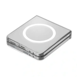 Etui Spigen Airskin Mag MagSafe do Samsung Galaxy Z Flip 7 Crystal Clear/white