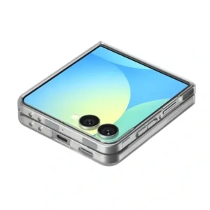 Spigen Airskin Mag MagSafe Samsung Galaxy Z Flip 7 Crystal Clear/bílá