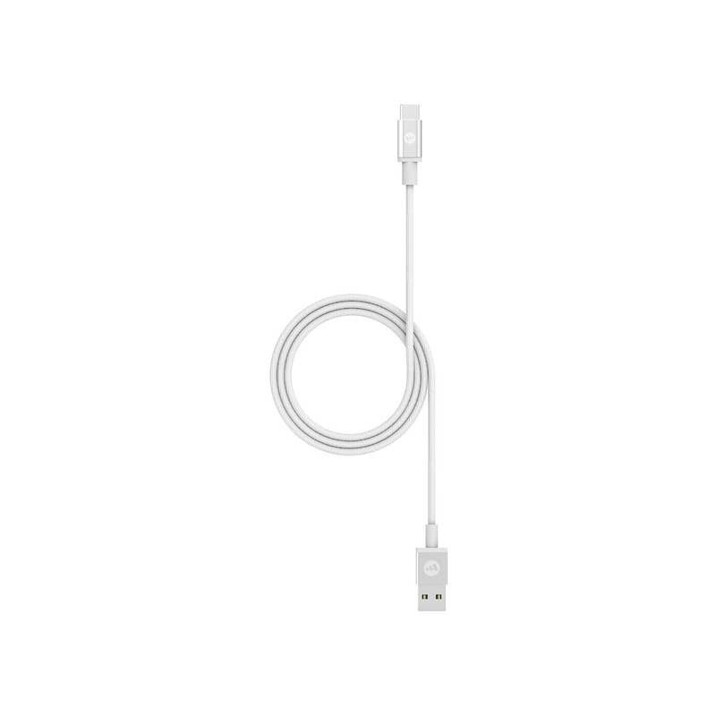 Mophie Distributor - 848467093667 - MPH022WHT - Mophie USB-C - USB-A Cable 1m (white) - B2B homescreen