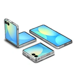 Spigen Airskin Mag MagSafe Samsung Galaxy Z Flip 7 Crystal Clear/bílá