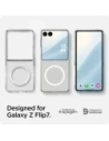 Etui Spigen Airskin Mag MagSafe do Samsung Galaxy Z Flip 7 Crystal Clear/white