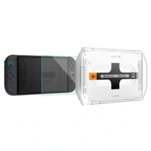 Szkło hartowane Spigen Glas.tr ez Fit do Nintendo Switch 2 Clear [2 PACK]