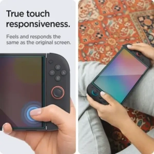 Szkło hartowane Spigen Glas.tr ez Fit do Nintendo Switch 2 Clear [2 PACK]