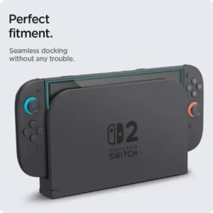 Szkło hartowane Spigen Glas.tr ez Fit do Nintendo Switch 2 Clear [2 PACK]