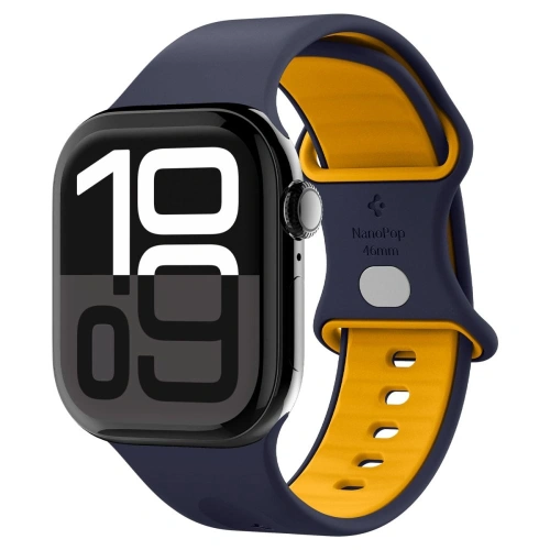 Pasek Spigen Nano Pop do Apple Watch 6 / 7 / 8 / 9 / 10 / SE / Ultra 1 / 2 44/45/46/4mm Blueberry Navy