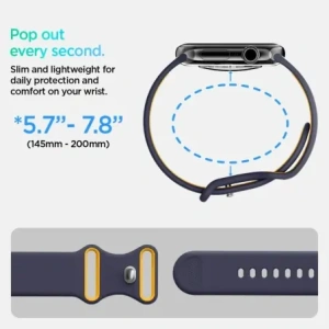 Spigen Nano Pop Apple Watch 6 / 7 / 8 / 9 / 10 / SE / Ultra 1 / 2 44/45/46/4mm Blueberry Navy