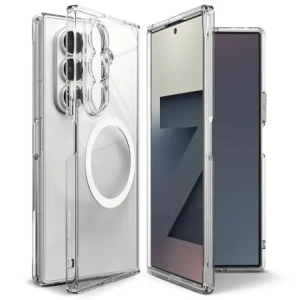 Etui Ringke Fusion Magnetic MagSafe do Samsung Galaxy Z Fold 7 Clear