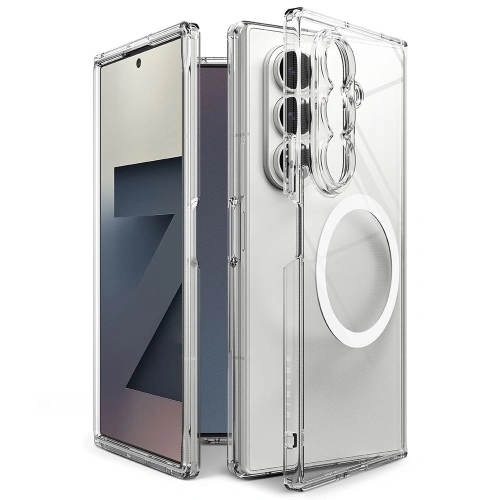 Etui Ringke Fusion Magnetic MagSafe do Samsung Galaxy Z Fold 7 Clear