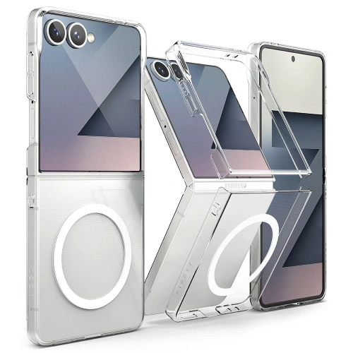 Etui Ringke Slim Magnetic MagSafe do Samsung Galaxy Z Flip 7 Clear