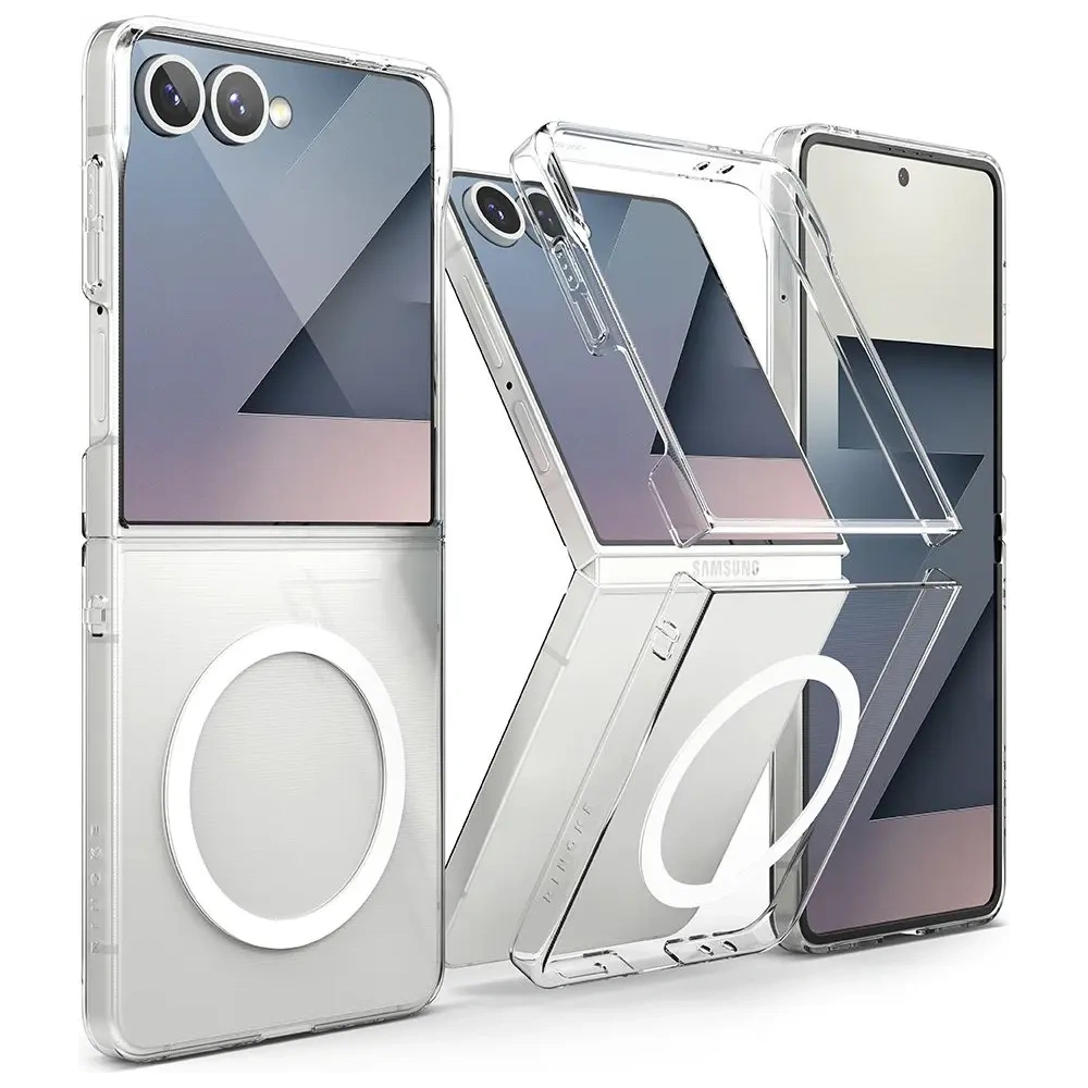Etui Ringke Slim Magnetic MagSafe do Samsung Galaxy Z Flip 7 Clear