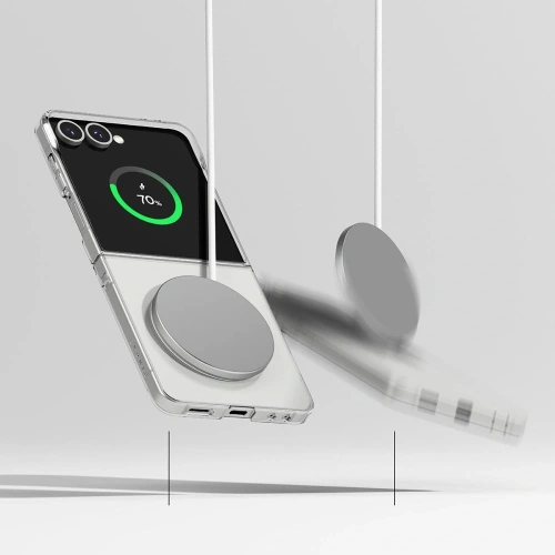 Etui Ringke Slim Magnetic MagSafe do Samsung Galaxy Z Flip 7 Clear