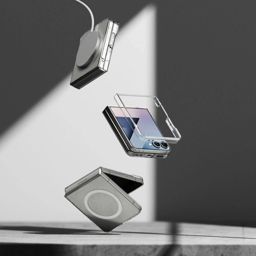 Etui Ringke Slim Magnetic MagSafe do Samsung Galaxy Z Flip 7 Clear