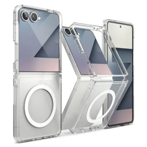Etui Ringke Fusion Magnetic MagSafe do Samsung Galaxy Z Flip 7 Clear