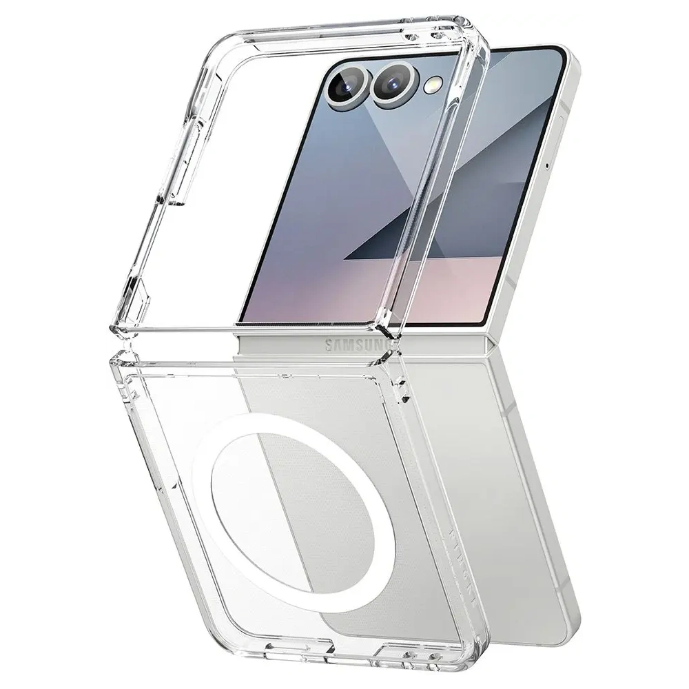 Etui Ringke Fusion Magnetic MagSafe do Samsung Galaxy Z Flip 7 Clear