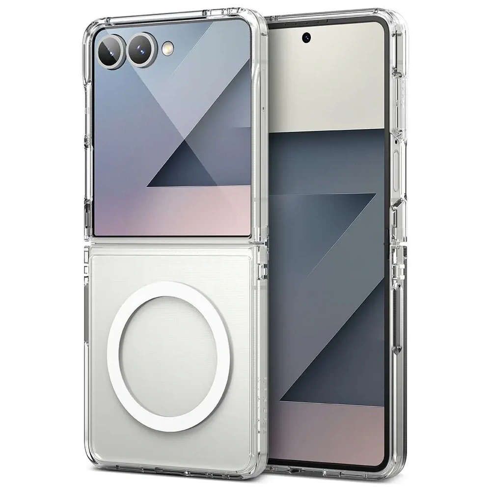 Etui Ringke Fusion Magnetic MagSafe do Samsung Galaxy Z Flip 7 Clear