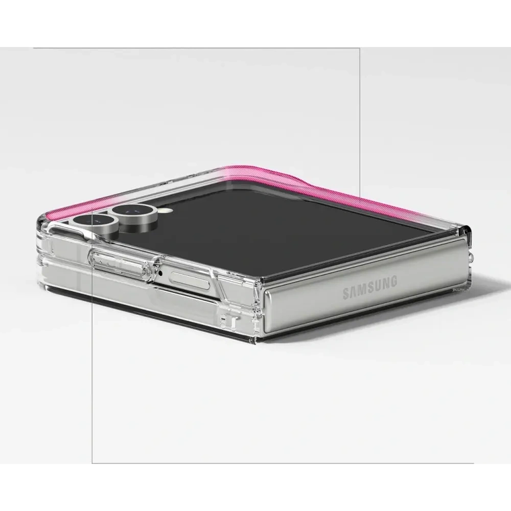 Etui Ringke Fusion Magnetic MagSafe do Samsung Galaxy Z Flip 7 Clear