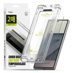 Szkło hartowane Ringke Cover Display Easy Slide do Samsung Galaxy Z Fold 7 Clear [2 PACK]