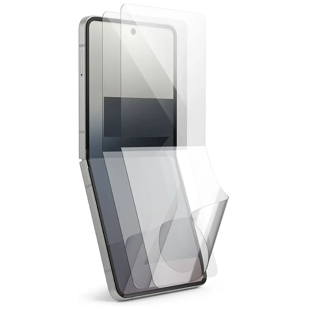 Folia hydrożelowa Ringke Dual Easy Pro do Samsung Galaxy Z Flip 7 Clear [2 PACK]