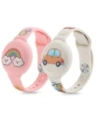 Pasek Tech-Protect Smooth For Kids do Apple AirTag 1 / 2 Colorful [2 PACK]