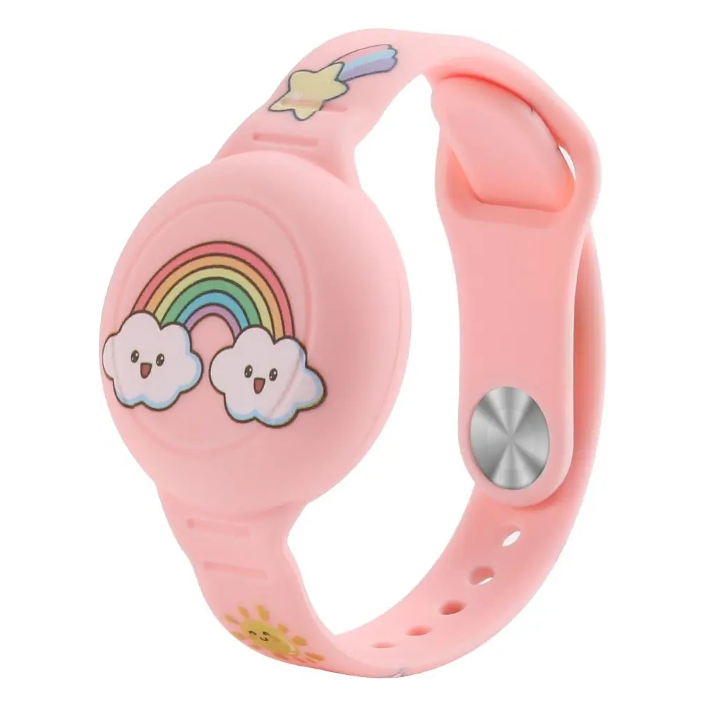 Pasek Tech-Protect Smooth For Kids do Apple AirTag 1 / 2 Colorful [2 PACK]