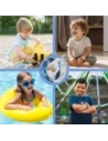 Pasek Tech-Protect Smooth For Kids do Apple AirTag 1 / 2 Colorful [2 PACK]