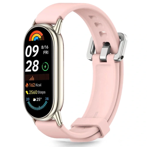 Pasek Tech-Protect IconBand Classic do Xiaomi Smart Band 8 / 9 / 10 / NFC Baby Pink
