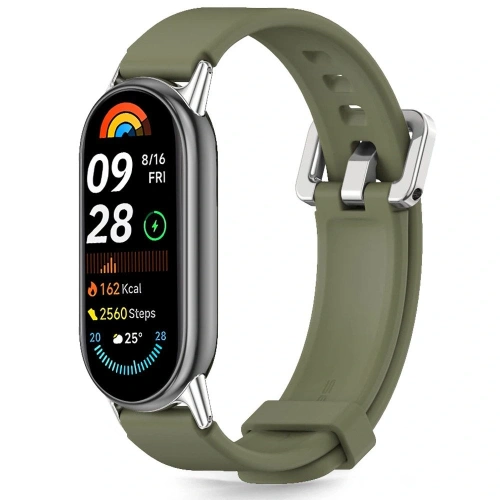 Pasek Tech-Protect IconBand Classic do Xiaomi Smart Band 8 / 9 / 10 / NFC Army Green