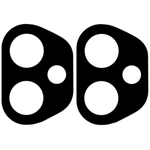 Szkło na aparat Bizon Glass Lens do Honor 400 [2 PACK]