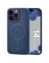 Silikonowe etui z pierścieniem magnetycznym Bizon Soft Case Magnetic do Apple iPhone 14 Pro Max granatowe