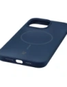 Silikonowe etui z pierścieniem magnetycznym Bizon Soft Case Magnetic do Apple iPhone 14 Pro Max granatowe
