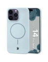 Silikonowe etui z pierścieniem magnetycznym Bizon Soft Case Magnetic do Apple iPhone 14 Pro Max błękitne