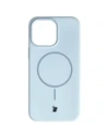 Silikonowe etui z pierścieniem magnetycznym Bizon Soft Case Magnetic do Apple iPhone 14 Pro Max błękitne