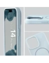 Silikonowe etui z pierścieniem magnetycznym Bizon Soft Case Magnetic do Apple iPhone 14 Pro Max błękitne