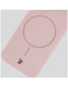 Silikonowe etui z pierścieniem magnetycznym Bizon Soft Case Magnetic do Apple iPhone 14 Pro Max jasnoróżowe