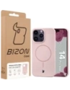 Silikonowe etui z pierścieniem magnetycznym Bizon Soft Case Magnetic do Apple iPhone 14 Pro Max jasnoróżowe