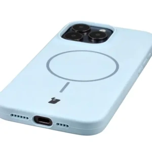 Bizon Soft Case Magnetic Apple iPhone 15 Pro Max blue