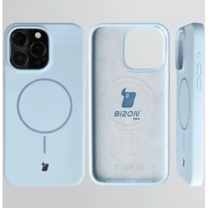 Bizon Soft Case Magnetic Apple iPhone 15 Pro Max blue