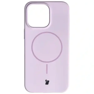 Bizon Soft Case Magnetic Apple iPhone 15 Pro Max light purple