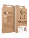 Etui z uchwytem na palec Bizon Case Hybrid Ring do Samsung Galaxy Z Fold7 przydymione z czerwoną ramką